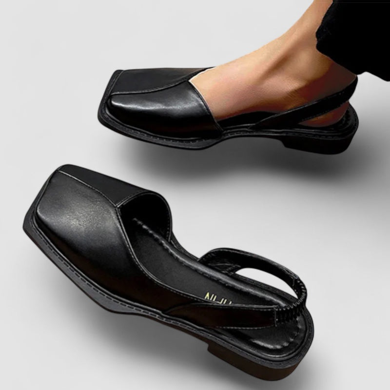Trendora™ | Elise – Eleganti slingbacki ar stilīgu kvadrātveida purngalu