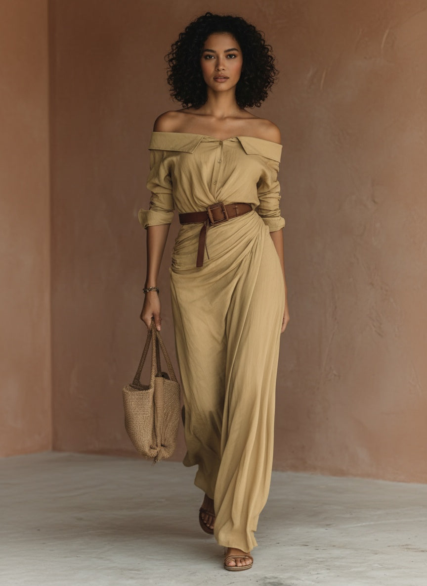 CLEO | Vestido largo casual